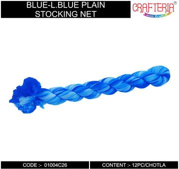 Crafteria BLUE-L.BLUE TWO SHADE STOCKING NET