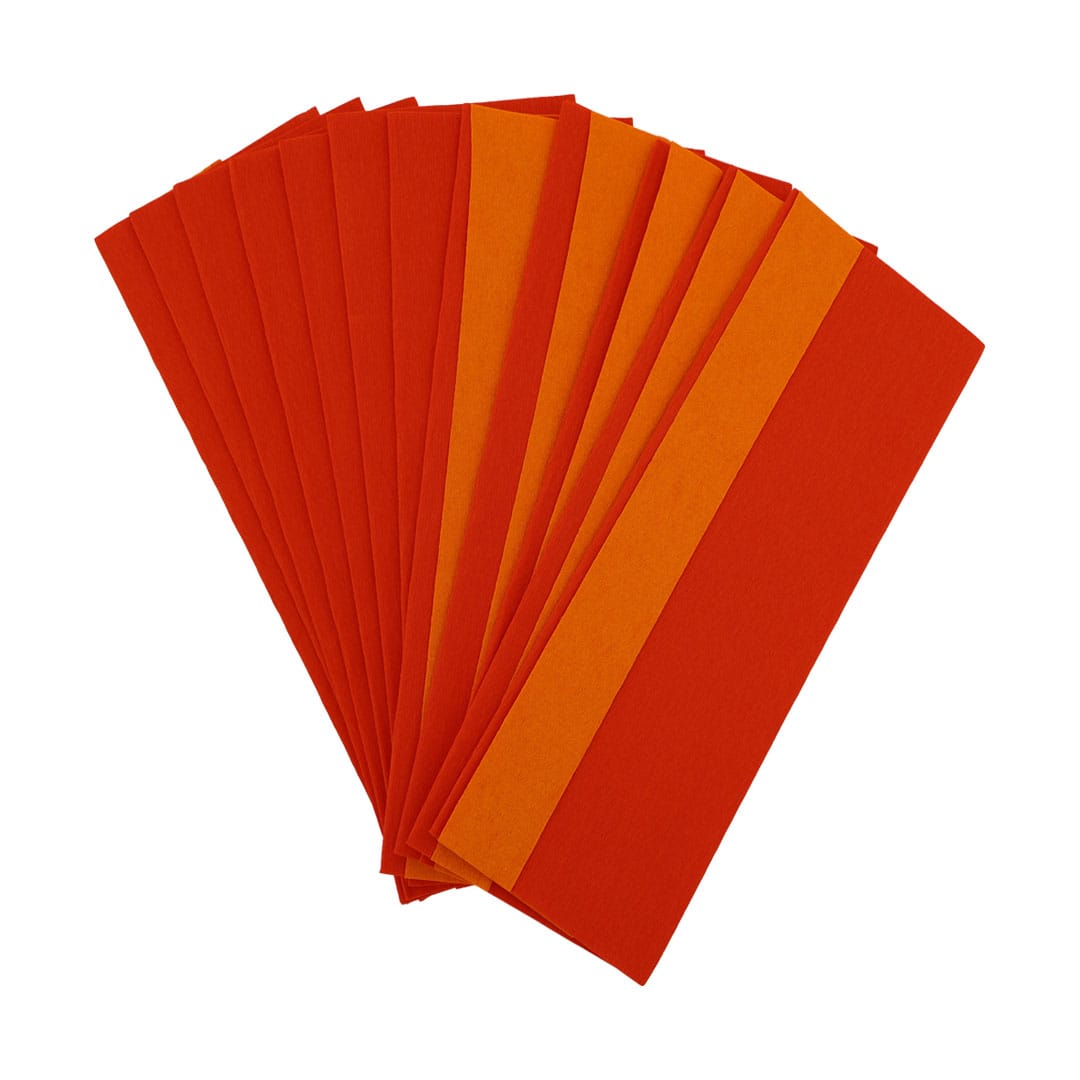 Crafteria Dark Orange / Light Orange Duplex Paper