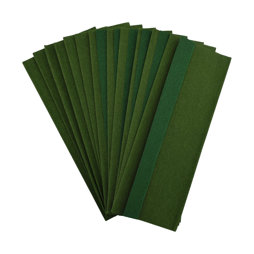 Crafteria Olive Green / Dark Green Duplex Paper