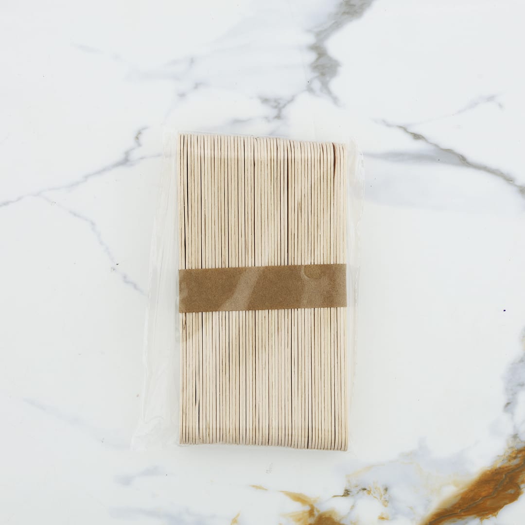 Natural Jumbo Wooden Craft & Mixing Sticks (15 Cm) – Pack Of 50