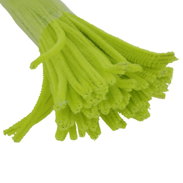 Crafteria F.green Pipe Cleaner Regular Colour (100Pcs/Pack)