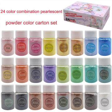 My Store PIGMENT 24 Shades Pearl Mica Powder Set