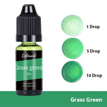 My Store RESIN Grass Green Single Colour Colorant For Soap & Candle