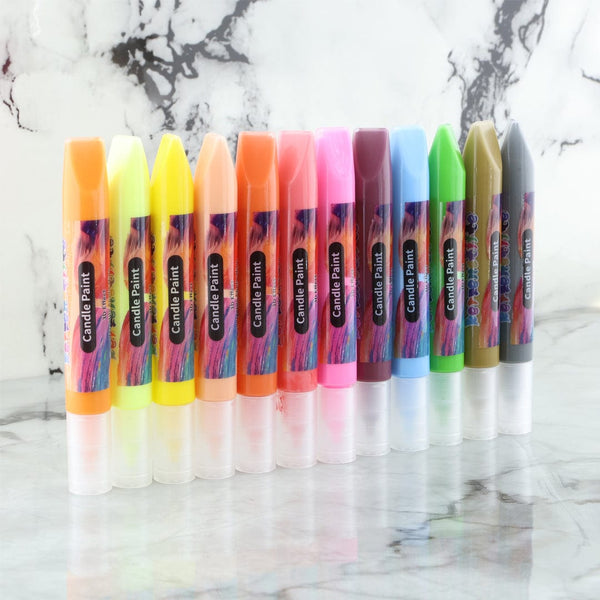 Crafteria 12 in 1 Candle Paint Set