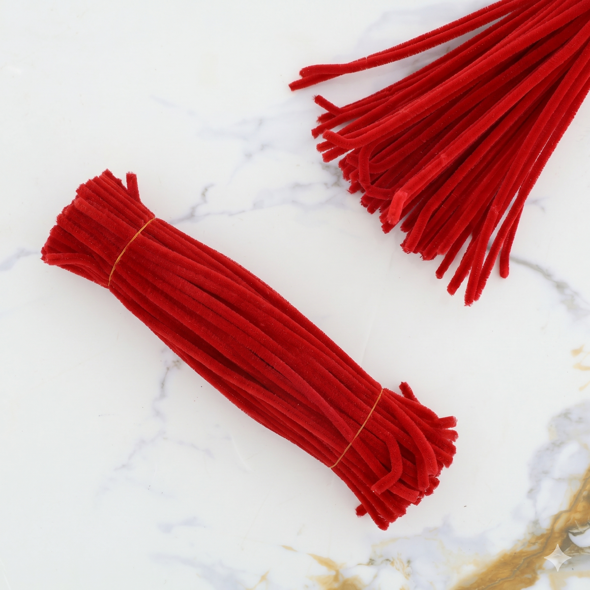 Premium Pipe Cleaners (7-8MM Approx.) (Red)