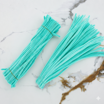 Premium Pipe Cleaners (7-8MM Approx.) (Pastel Mint Green)