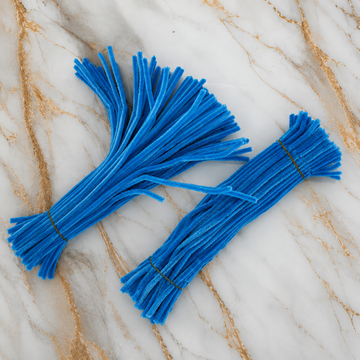 Premium Pipe Cleaners (7-8MM Approx.) (Ocean Blue)