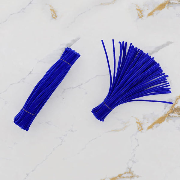 Crafteria Berry Blue Premium Pipe Cleaners (8MM Approx.)
