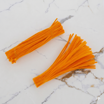 Premium Pipe Cleaners (7-8MM Approx.) (Papaya Orange)