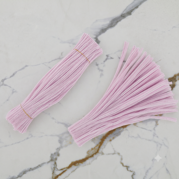 Premium Pipe Cleaners (7-8MM Approx.) (Pastel Purple)