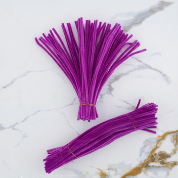 Premium Pipe Cleaners (7-8MM Approx.) (Plum Purple)