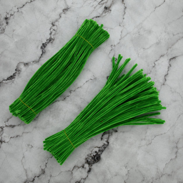 Premium Pipe Cleaners (7-8MM Approx.) (Bamboo Green)