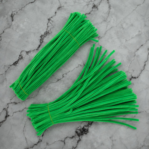 Premium Pipe Cleaners (7-8MM Approx.) (Light Green)