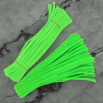 Premium Pipe Cleaners (7-8MM Approx.) (Neon Green)