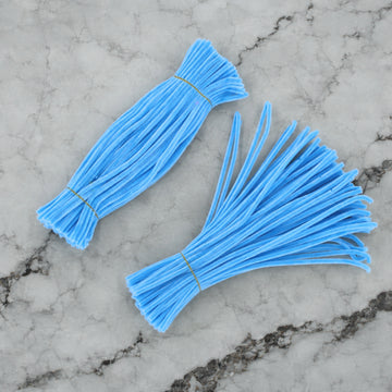 Premium Pipe Cleaners (7-8MM Approx.) (Sky Blue)