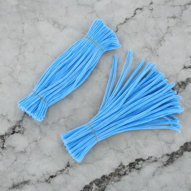 Premium Pipe Cleaners (7-8MM Approx.) (Sky Blue)