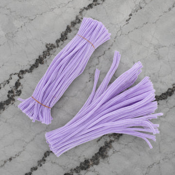 Premium Pipe Cleaners (7-8MM Approx.) (Pastel Lilac)