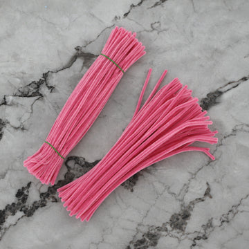 Premium Pipe Cleaners (7-8MM Approx.) (Rose Pink)