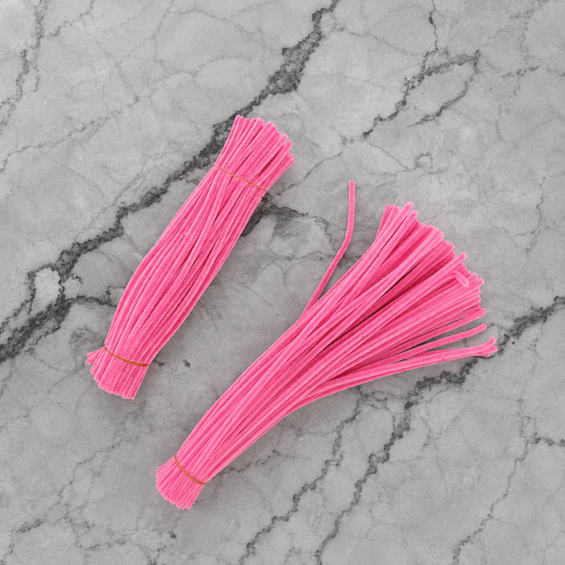 Premium Pipe Cleaners (7-8MM Approx.) (Blossom Pink)