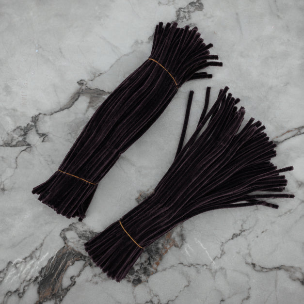 Premium Pipe Cleaners (7-8MM Approx.) (Dark Brown)