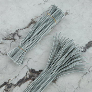 Premium Pipe Cleaners (7-8MM Approx.) (Grey)