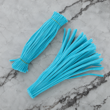 Premium Pipe Cleaners (7-8MM Approx.) (Peacock Blue)