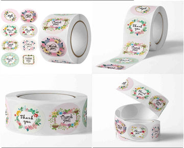 My Store STICKER ROLL THANKYOU STICKER - 37