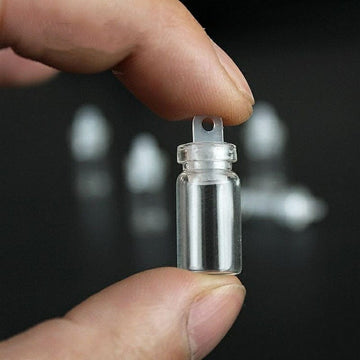 my store GLASS BOTTLE Glass Bottle With Lid