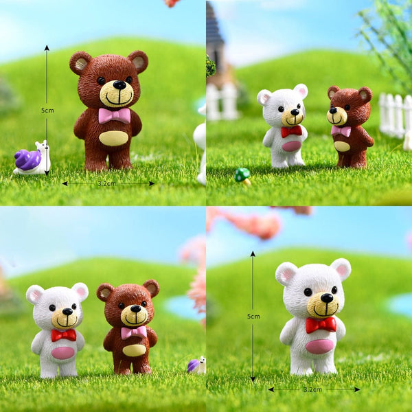 Crafteria 4Pcs Standing Teddy Bear