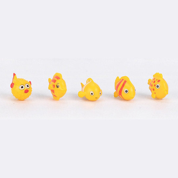 Crafteria Yellow Fish Fish Tank Decorations Fishes