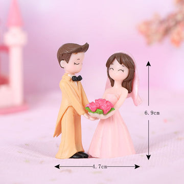 Crafteria B Bride and groom Couple Miniature