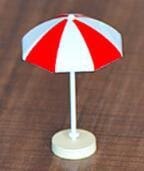 Crafteria 1 Beach Theme Umbrella Miniature