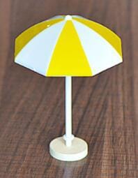 Crafteria 2 Beach Theme Umbrella Miniature