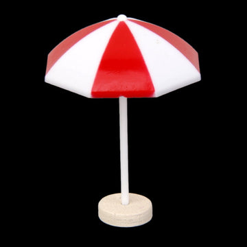 Crafteria 3Pcs Small Red Umbrella D73