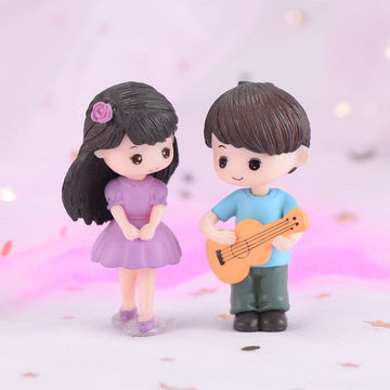 Crafteria B Guitar Couple Miniature