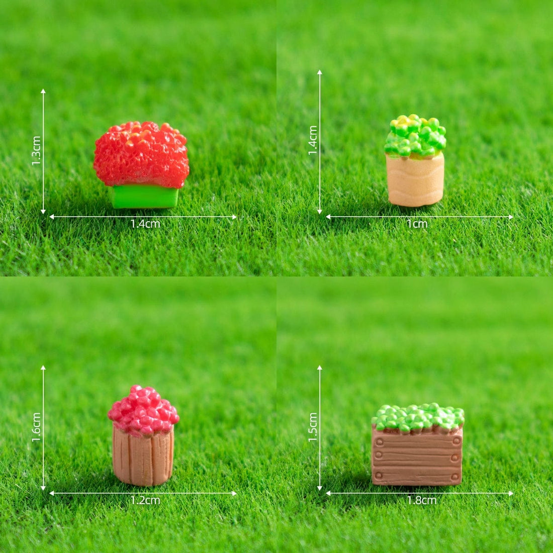 Crafteria B Chair Table & Planter Miniature