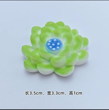 Crafteria Green Lotus (5Pcs) Floating Landscape Series
