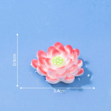 Crafteria Red Lotus (5Pcs) Floating Landscape Series