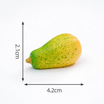 Crafteria Papaya (4Pcs) Vegetable Miniature Series