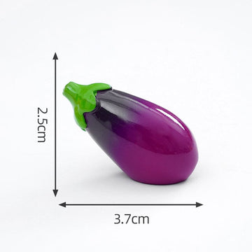 Crafteria Brinjal (4Pcs) Vegetable Miniature Series