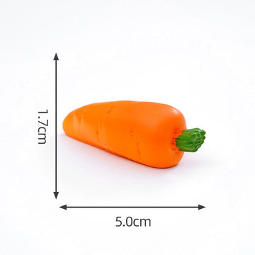 Crafteria Orange Carrot (4Pcs) Vegetable Miniature Series
