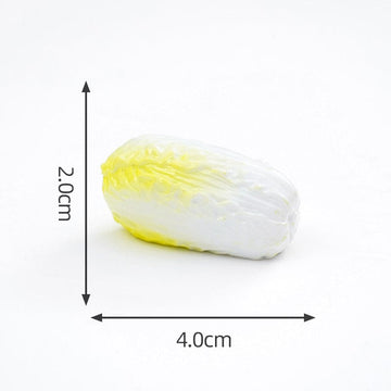 Crafteria Chinese Cabbage (4Pcs) Vegetable Miniature Series