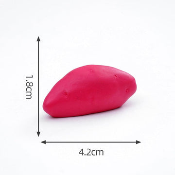 Crafteria Red Sweet Potato (4Pcs) Vegetable Miniature Series