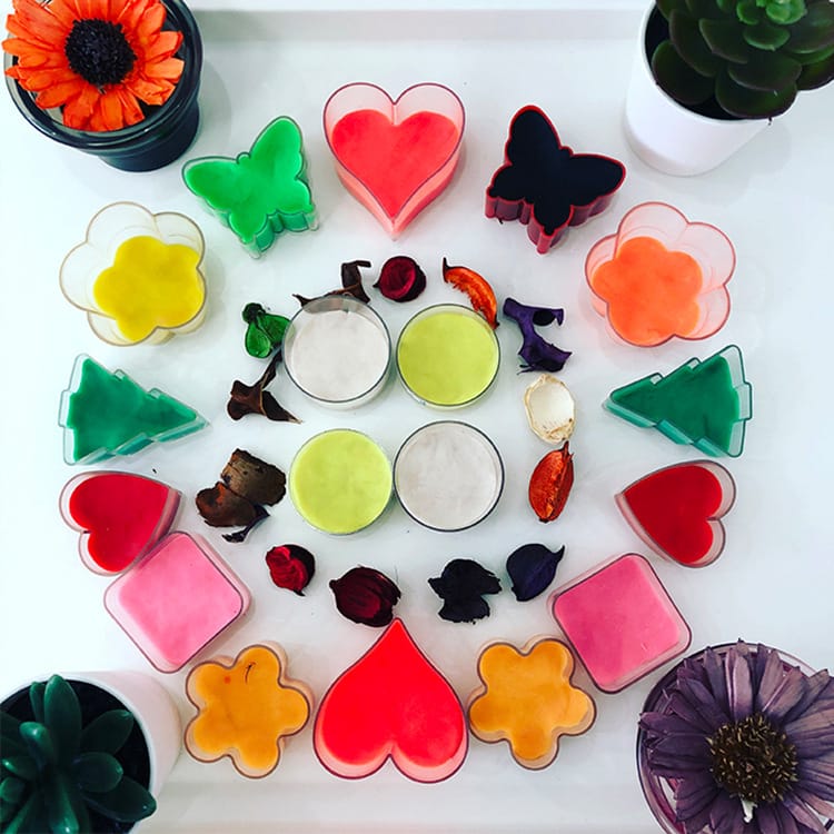Crafteria Tealight Cups Polycarbonate For Tealight Candles