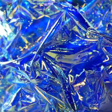 Crafteria Blue Holographic Sheet 50Cm x 50Cm