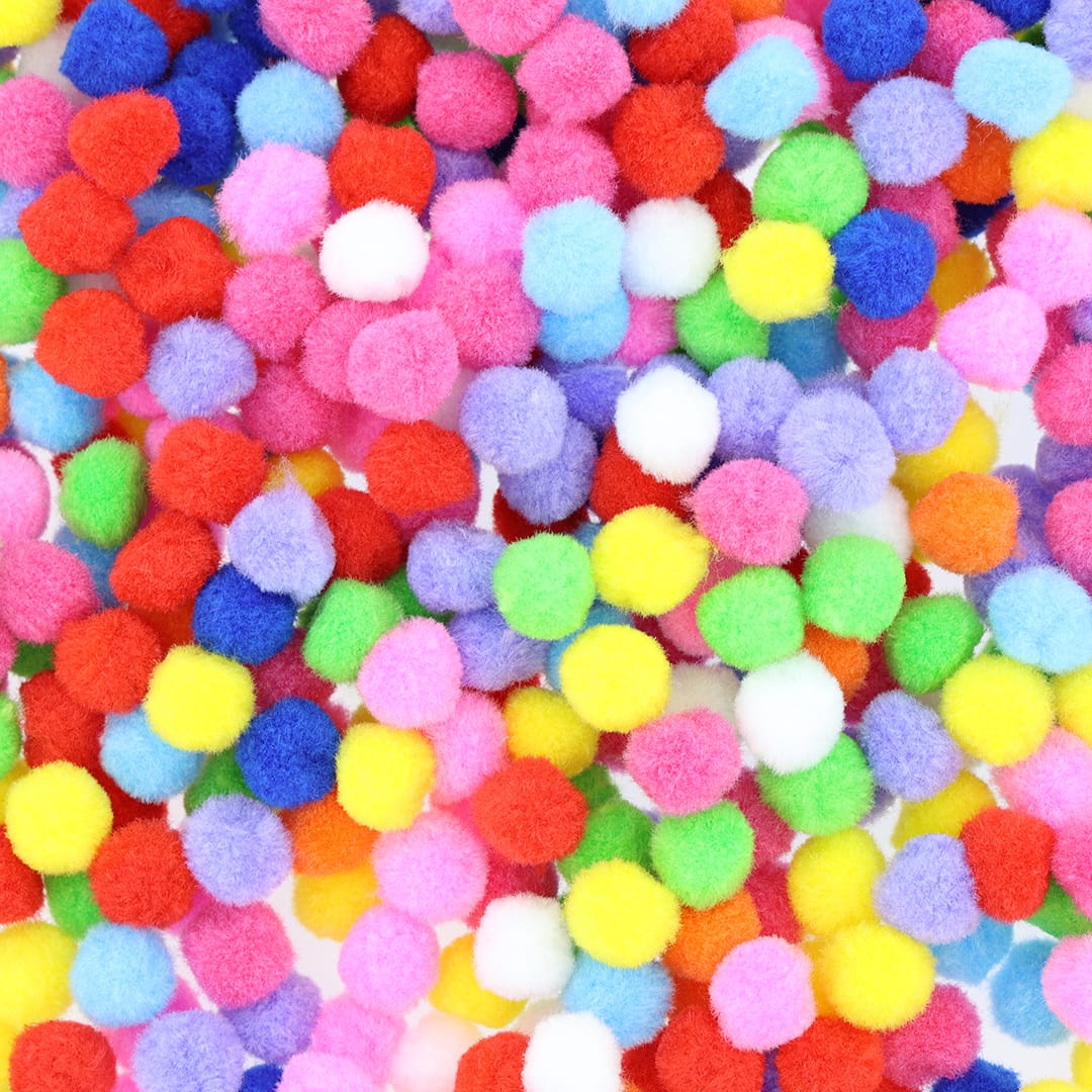 Crafteria 2Cm Pompom (Approx 1000Pcs).