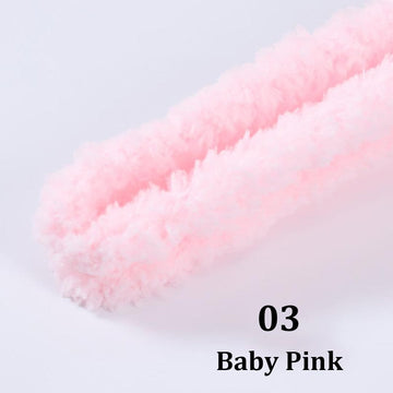Crafteria C03 Coral Fleece Pipe Cleaner 1Mtr Approx.