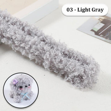 Crafteria C03 Rabbit Fur Pipe Cleaners 1Mtr Approx.