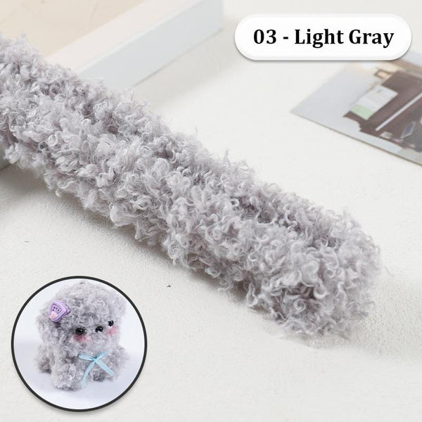 Crafteria C03 Rabbit Fur Pipe Cleaners 1Mtr Approx.