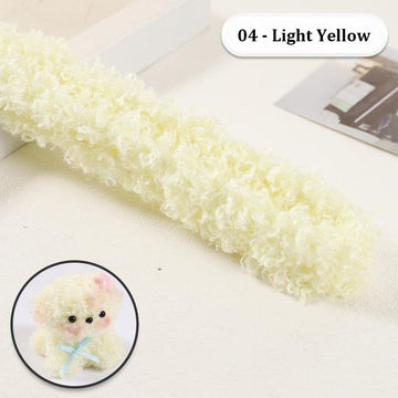 Crafteria C04 Rabbit Fur Pipe Cleaners 1Mtr Approx.